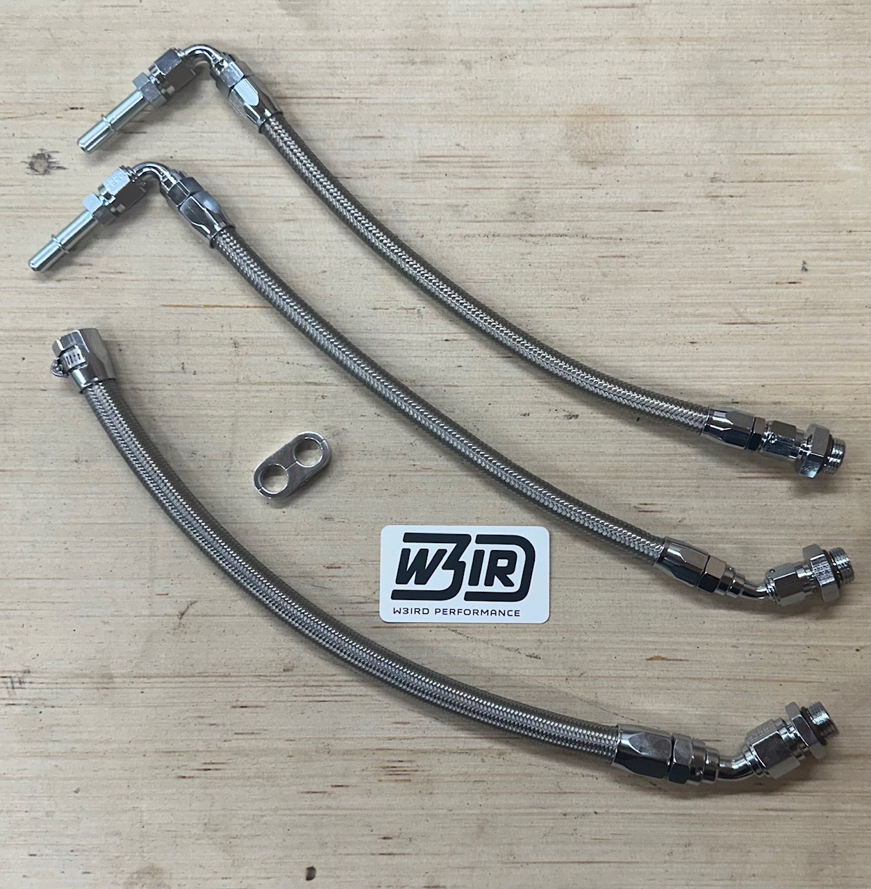 Twin Cam Softail AN Oil Line Kit