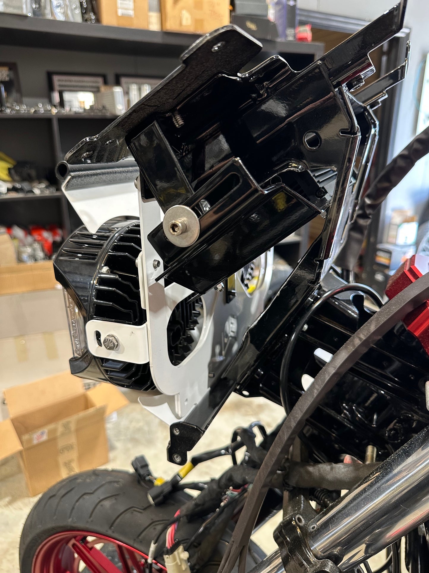 Baja Designs LP6 Road Glide Mount Kit w/ Amp Rack
