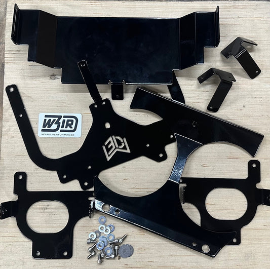Baja Designs LP6 Road Glide Mount Kit w/ Amp Rack